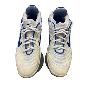 Nike Air Max XDR White & Blue Mens Tennis Shoes Size 12